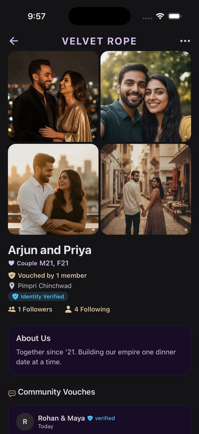 Premium verification screen